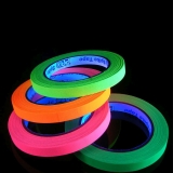 4x20m Set 1cm breit UV Schwarzlicht Neon Klebeband 4x20m Set 1cm breit UV Schwarzlicht Neon Klebeband