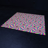 Psywork Schwarzlicht Fluo Neon Teppich "Peripheral Drift" Psywork Schwarzlicht Fluo Neon Teppich "Peripheral Drift"