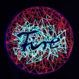 Schwarzlicht Psywork Stringart Deko "Wire Fire" Schwarzlicht Psywork Stringart Deko "Wire Fire"